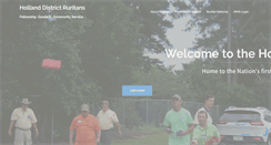 Desktop Screenshot of hollanddistrictruritans.com